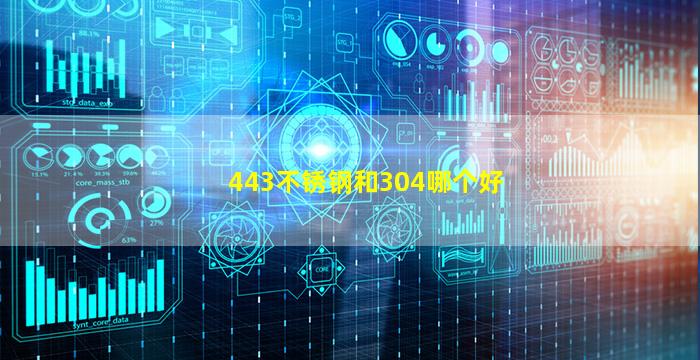 443不锈钢和304哪个好