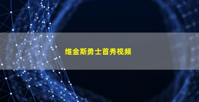 维金斯勇士首秀视频